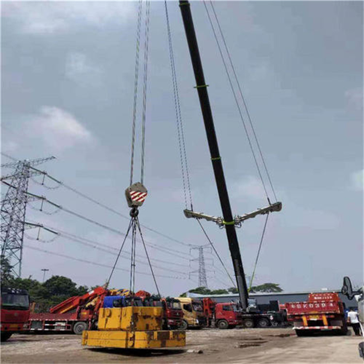 细水乡风电设备吊装